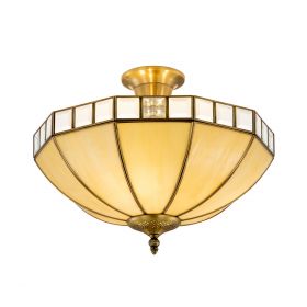 Люстра Витражная Потолочная Citilux Шербург-1 CL440141 Бронза / Ситилюкс.