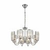 Люстра Хрустальная Подвесная Citilux Грета CL333181 Хром / Ситилюкс.