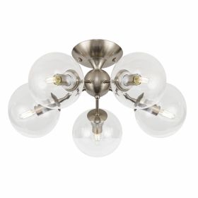 Люстра Потолочная Citilux Томми CL102151 Матовый Хром / Ситилюкс.