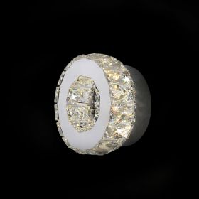 Бра Хрустальное Citilux Eletto Olimpia EL330W12.1 LED Хром / Ситилюкс.