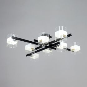 Люстра Потолочная Citilux Вирта CL139282 Чёрная / Ситилюкс.