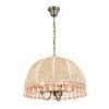 Люстра Подвесная с Абажуром Citilux Базель CL407135 Вышивка / Ситилюкс.