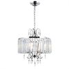 Люстра Подвесная Хрустальная Citilux Инга CL335161 Хром / Ситилюкс.
