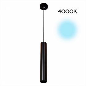 Подвесной Светильник Citilux Тубус CL01PB071N LED Чёрный / Ситилюкс.