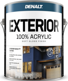 Краска Фасадная 2 в 1 Denalt 610 Siding Exterior 18.9л Акрил-Уретановая для Наружных Работ.