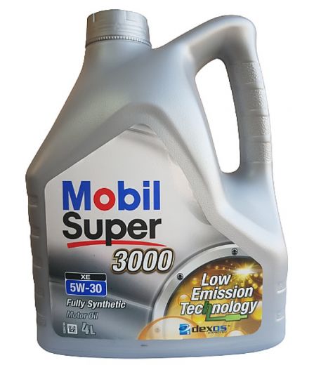 Масло моторное MOBIL Super 3000 XE 5W-30 синтетическое 4 л