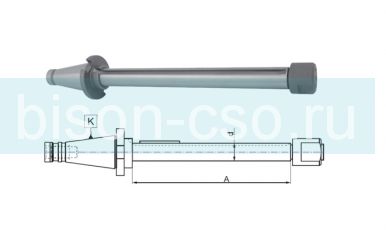 Штанга для горизонтально-фрезерного станка 7175-30-22-315 315мм Bison Bial