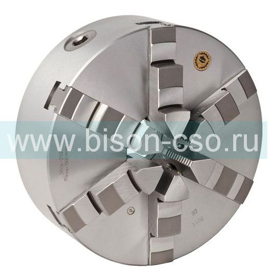 6-ти кулачковый токарный патрон 3804-200 Bison-Bial