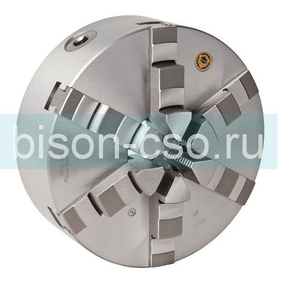 6-ти кулачковый токарный патрон 3804-400 Bison-Bial