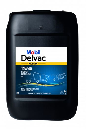 Масло моторное MOBIL DELVAC MODERN 10W-40 SUPER DEFENSE V1 (DELVAC M 10W40 SUP DEF V1) 20л