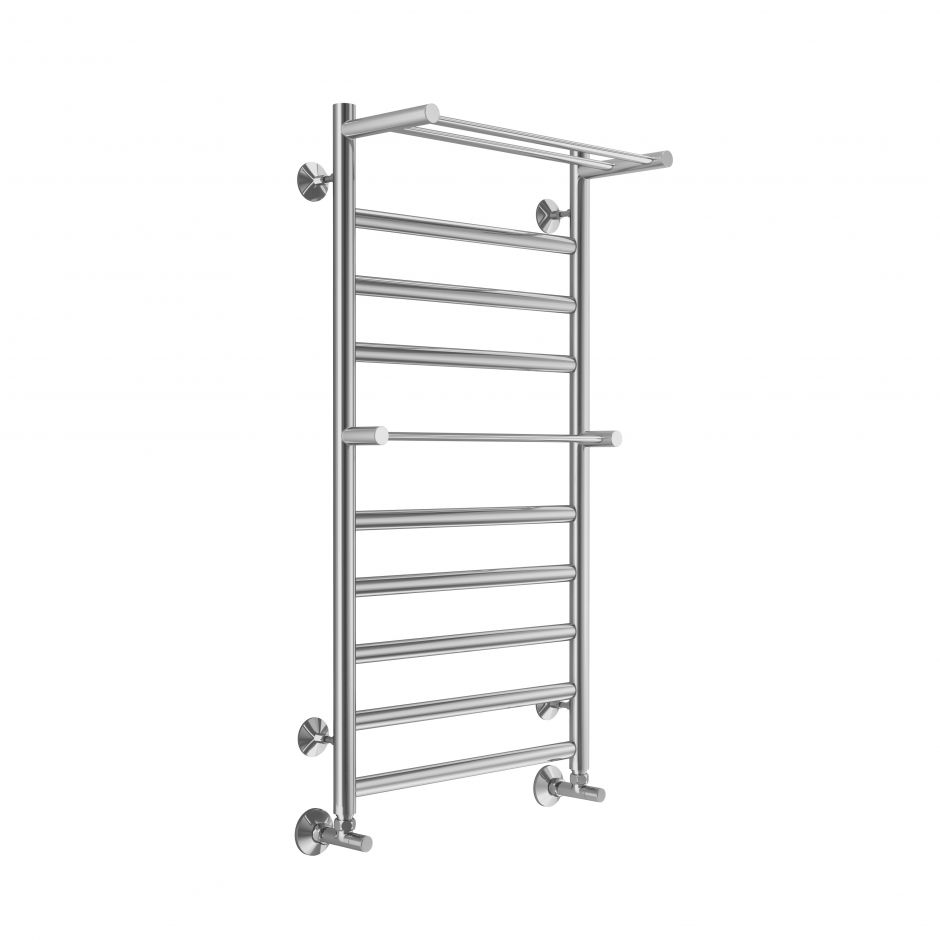 Изображение Полотенцесушитель водяной TERMINUS Хендрикс с полкой П10 50х100