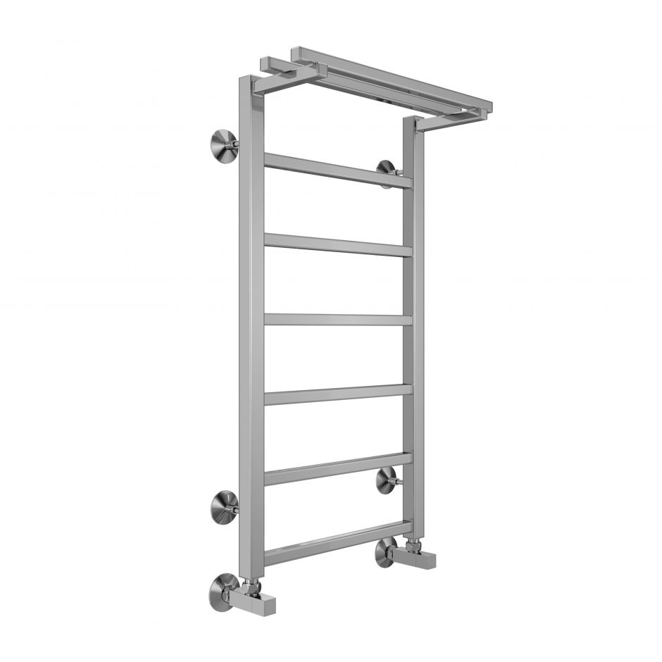 Изображение Полотенцесушитель водяной TERMINUS Контур с полкой П7 40х80