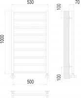 Электрический полотенцесушитель TERMINUS Контур П9 50х100 схема 4