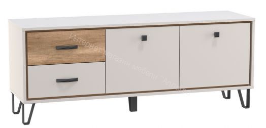 Тумба под ТВ 62.03 Рио, Кашемир/Дуб каньон