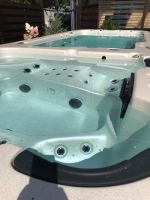 Прямоугольный гидромассажный СПА бассейн BestSpas AquaFlow 593х231 схема 6