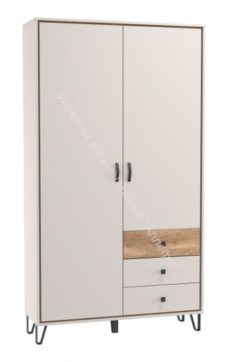 Шкаф для одежды 62.02 Рио, Кашемир/Дуб каньон
