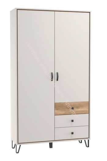 Шкаф для одежды 62.02 Рио, Кашемир/Дуб каньон