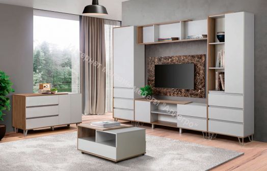 Полка навесная 58.14 Гавана, Кейптаун/Серый