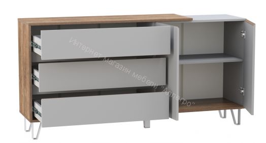 Модульная Гостиная Гавана, Кейптаун/Серый