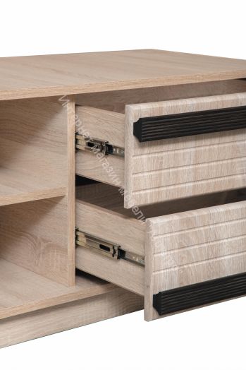 Тумба А-10, Дуб сонома/ПВХ Дуб сонома светлый/Венге