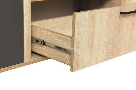 Стенка Виста-19, Дуб сонома/Диамант серый