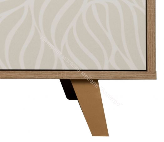 Комод 56.02 - 1 Адажио, Дуб сонома/Белый