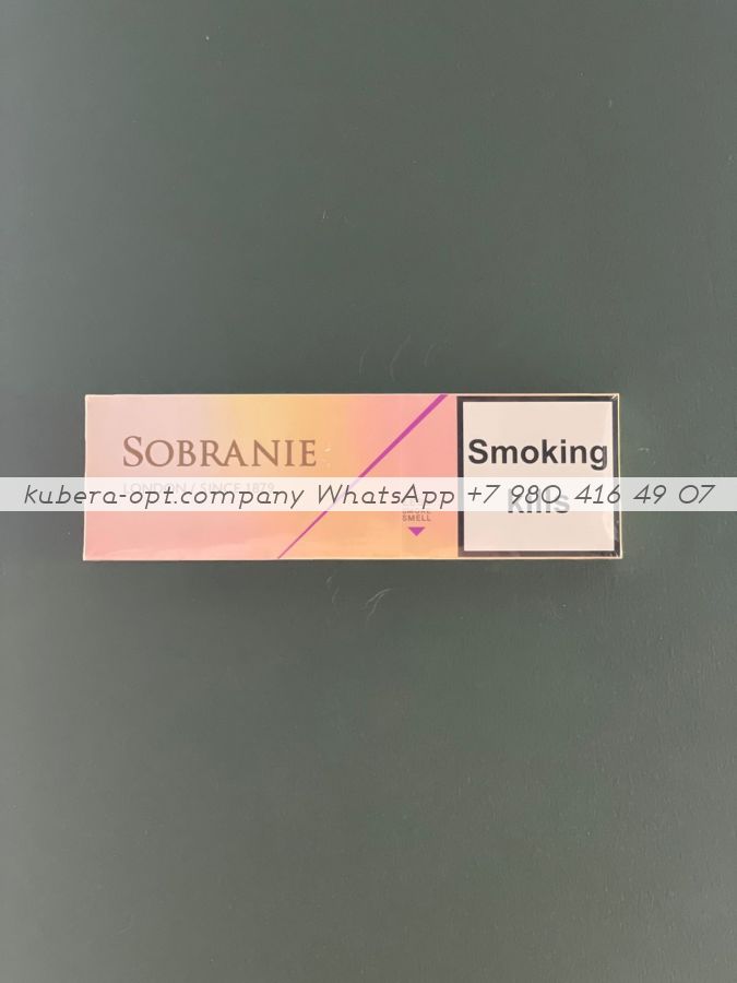 Sobranie Gold  Nano Duty Free минимальный заказ 1 коробка (50 блоков) можно миксом