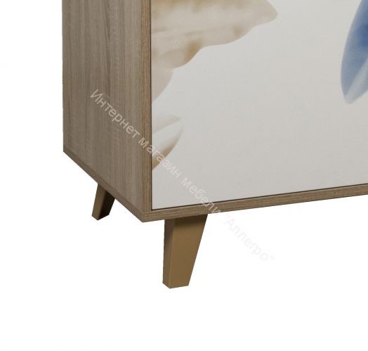 Комод 63,01 Аккорд, Дуб сонома/Белый