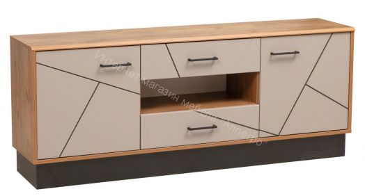 Тумба под ТВ 54.04 Гамма 1600 мм, Таксония/Грей