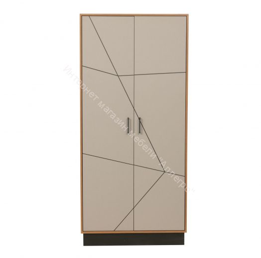 Шкаф для одежды 54.03 Гамма (2-х дв.), Таксония/Грей