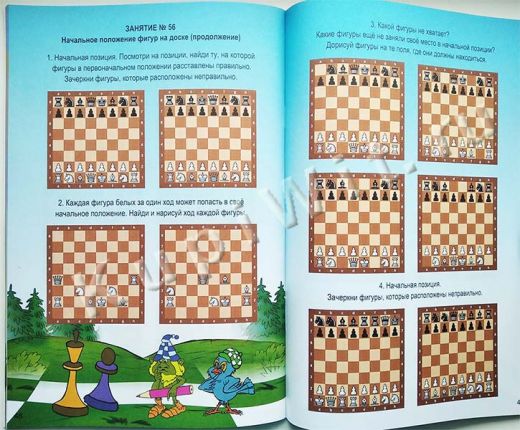 рабочая тетрадь по шахматам
