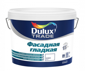 DULUX ФАСАДНАЯ ГЛАДКАЯ краска для минеральных поверхностей, матовая