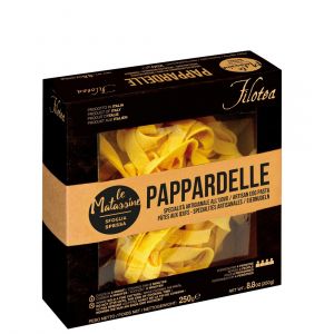 Матассине Паппарделле яичные Filotea Matassine Pappardelle 250 г - Италия