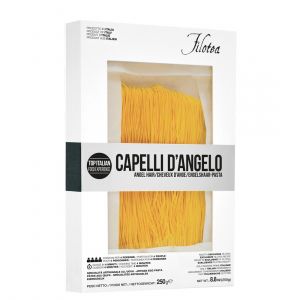 Маккерончини Капелли Д'Анджело яичные Filotea Maccheroncini Capelli d'Angelo 250 г - Италия