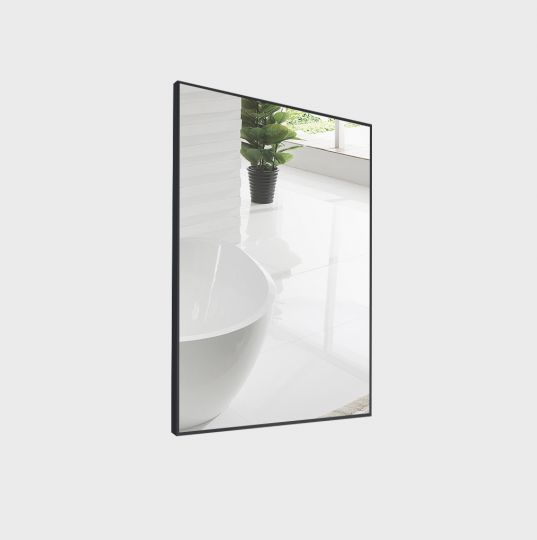 Зеркало для душевой кабины BelBagno SPC-AL-600-800 Nero ФОТО