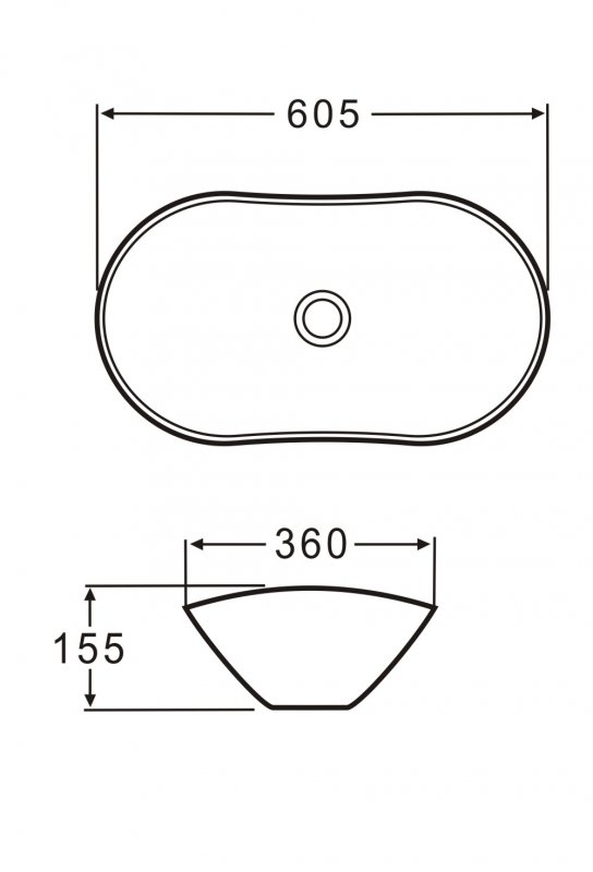 Накладная раковина BelBagno BB1404 ФОТО