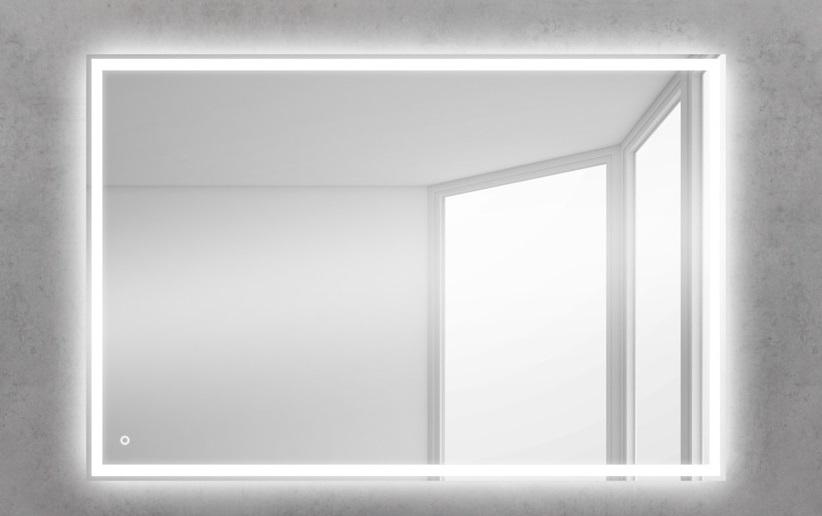 Зеркало для ванной комнаты BelBagno SPC-GRT-1000-800-LED-TCH схема 1