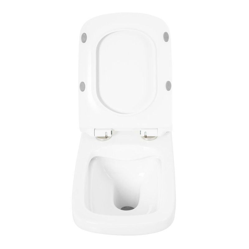 Безободковый подвесной унитаз BelBagno SELA  BB3201CHR схема 7