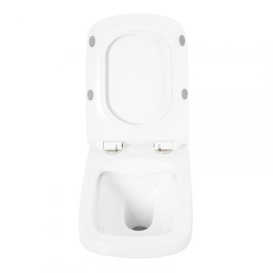 Безободковый подвесной унитаз BelBagno SELA  BB3201CHR схема 7