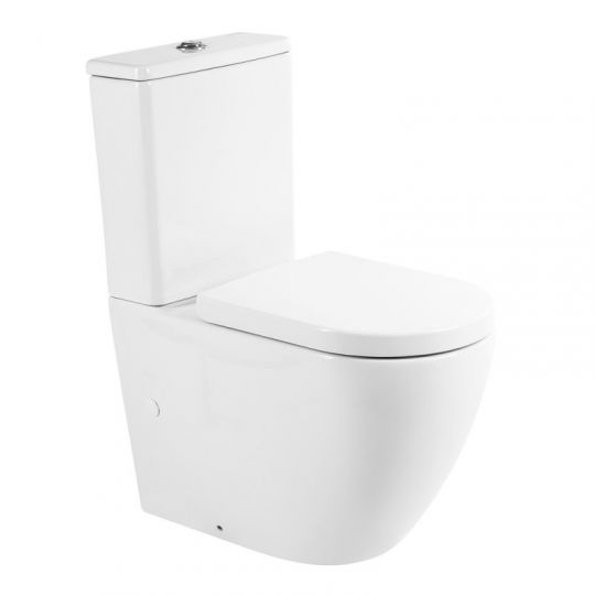 Бесшумный унитаз компакт BelBagno Sfera-R BB2141CPR схема 8