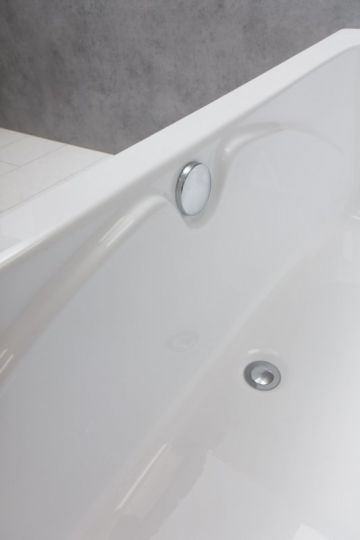Ванна акриловая с защитным экраном Belbagno BB104 180x80 схема 6
