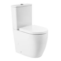 Безободковый унитаз моноблок BelBagno Etna BB2157CPR P-trap схема 7