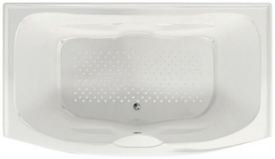 Пристенная акриловая ванна Belbagno BB105 189x109 схема 3