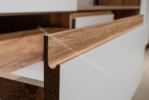 Тумба под ТВ 53.07 Авалон, Дуб вотан/Белый