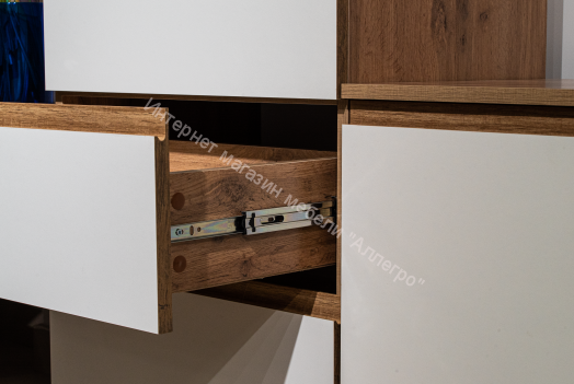 Комод 53.05 Авалон, Дуб вотан/Белый