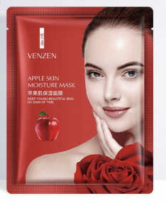 Тканевая маска для лица c экстрактом яблока Venzen Apple Skin 25g