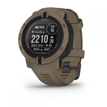 Умные часы Garmin INSTINCT 2 SOLAR Tactical коричневый