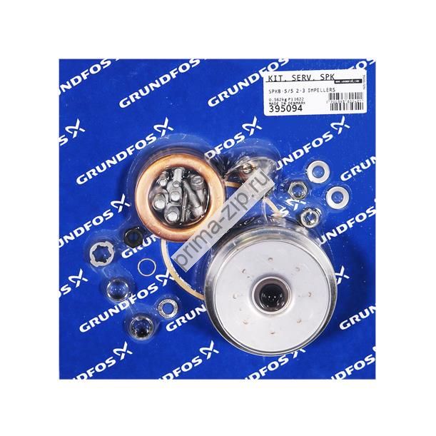 Сервисный комплект Grundfos  Артикул: 00395094 KIT SPK 8 rep.kit 2-3 incl. 5