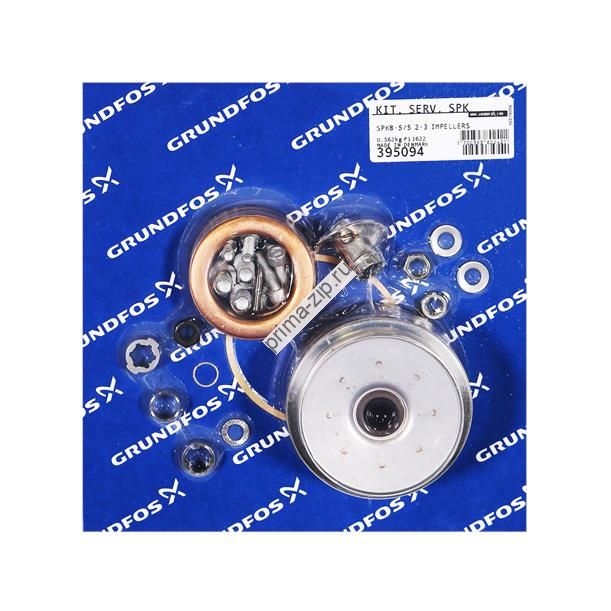 Сервисный комплект Grundfos  Артикул: 00395094 KIT SPK 8 rep.kit 2-3 incl. 5