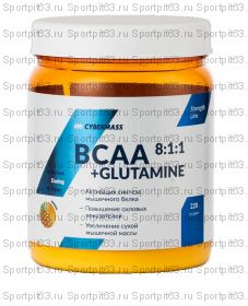 CYBERMASS BCAA 8:1:1 + GLUTAMINE (220Г) фрукт пунш